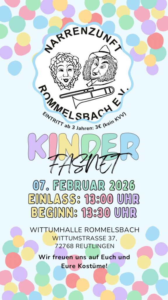 Kinderfasnet 2026